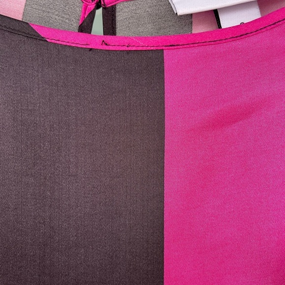 CHRISTOPHER JOHN ROGERS + Target ~ Pink & Black Striped Maxi Dress ~ Size 0 - Picture 16 of 16